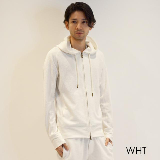 1PIU1UGUALE3 RELAX ウノピゥウノウグァーレトレ ウノピュ ウノピュウノ パイルフードパーカ メンズ パーカー_3