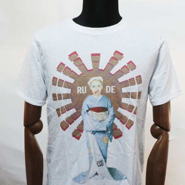 RUDE ルード Smiley Geisha Tシャツ tシャツ tee 半袖 パロディ ユニ