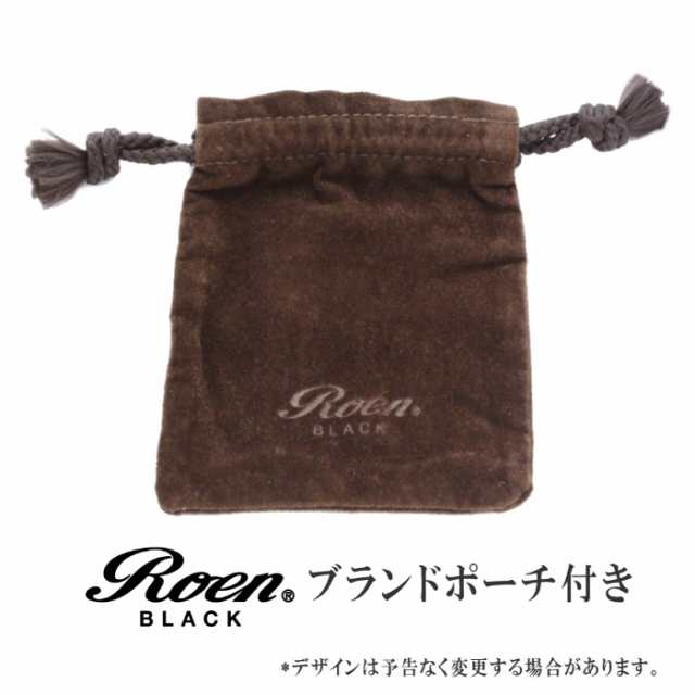 送料無料] Roen ロエン BLACK アクセサリー タイガーアイ クリスタル