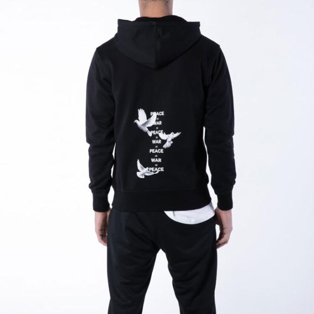 DEFEND PARIS ディフェンド パリス EVORA SWEAT HOODIES パーカー ストリート ブラック グレイ メンズ オシャレ [送料無料]_3