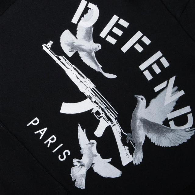 DEFEND PARIS ディフェンド パリス EVORA SWEAT HOODIES パーカー ストリート ブラック グレイ メンズ オシャレ [送料無料] DEFEND PARIS ディフェンド パリス EVORA SWEAT HOODIES パーカー