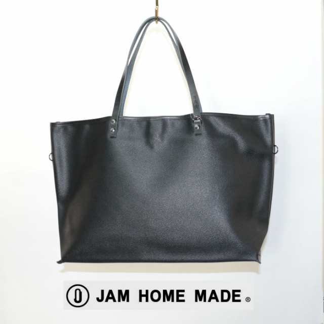 [送料無料]JAM HOME MADE(ジャムホームメイド)ブラックライド トートバック バッグ BAG メンズ ブランド M -BLACK-