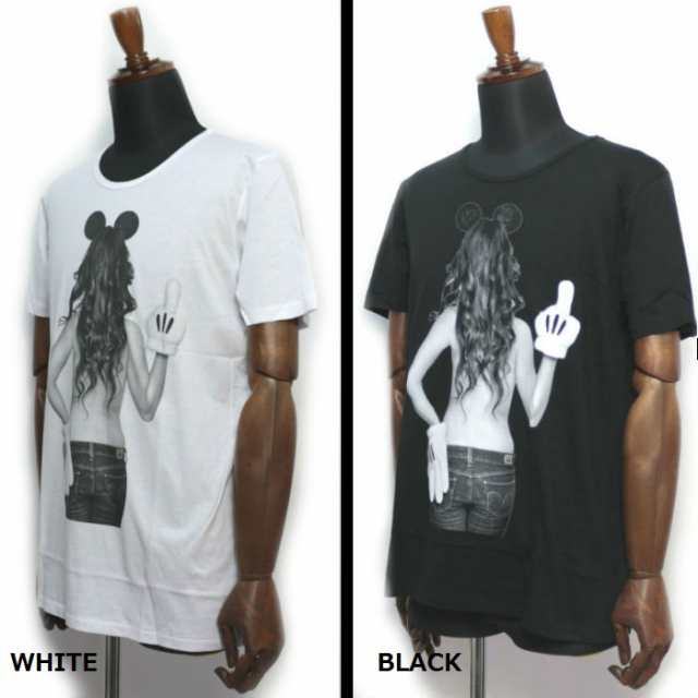 NO COMMENT PARIS ノーコメントパリ 半袖Tシャツ imprime Mickey mouse メンズ SS 正規品 Tシャツ インポート  ミッキー パロディー｜au PAY マーケット