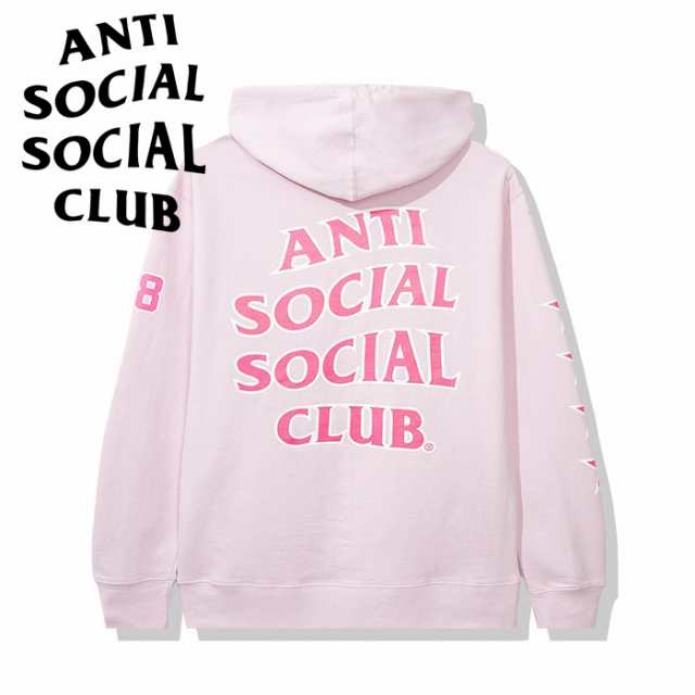 アンチソーシャルソーシャルクラブ バックロゴプリント スウェットパーカー M ネイビー ANTI SOCIAL SOCIAL CLUB メンズ   【220922】