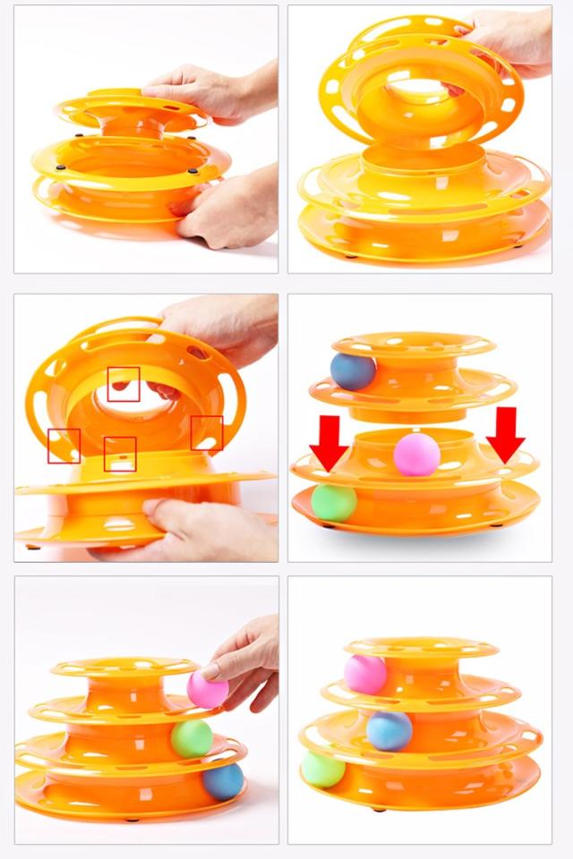 くるくるタワーボール 猫 ネコ おもちゃ 玩具 運動 ストレス解消 ボール くるくる 三段 回転 ひとり遊び ペット の通販はau Pay マーケット ｕｐｐｅｒ ｇａｔｅ