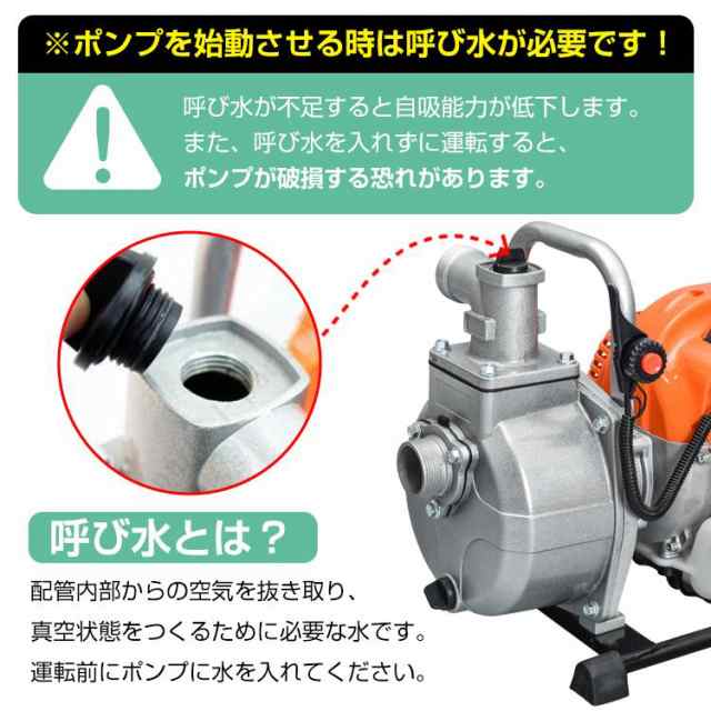 エンジンポンプ 1.5インチ 2サイクル 40mm 灌漑 かん水 散水 水やり 給水 排水 灌水 潅水 水汲み 吸水 吐水 田畑 水害 2ストローク  農業の通販はau PAY マーケット - ＵＰＰＥＲ ＧＡＴＥ | au PAY マーケット－通販サイト