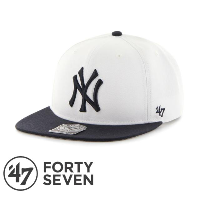 ’47 フォーティーセブン ヤンキース ストレートキャップ キャプテン フリーサイズ ユニセックス カジュアル スポーツ ストリート Yankees Sure Shot CAPTAINの通販は 5,225円