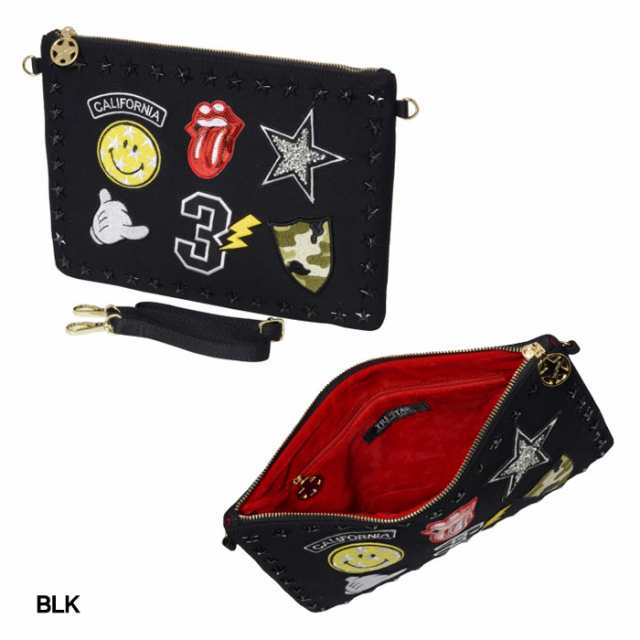 TRE☆STAR (トレスター) WAPPEN CLUTCH BAG ワッペン クラッチバッグ