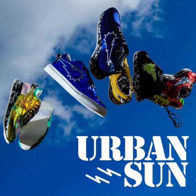 URBAN SUN アーバンサン スニーカー メンズ andre121 BLUE ブルー