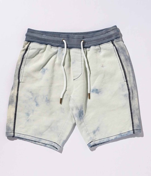 1PIU1UGUALE3 RELAX(ウノピゥウノウグァーレトレ)ブリーチジョグハーフパンツ メンズ カジュアル スポーツ ショーツ 短パン 運動 春夏 部屋着 ルームウェア スリム 細身 ブランド おしゃれ ホワイト ブルー ギフト プレゼント S-XXL 1PIU1UGUALE3 RELAX(ウノピゥウノウグァーレトレ)ブリーチジョグハーフ