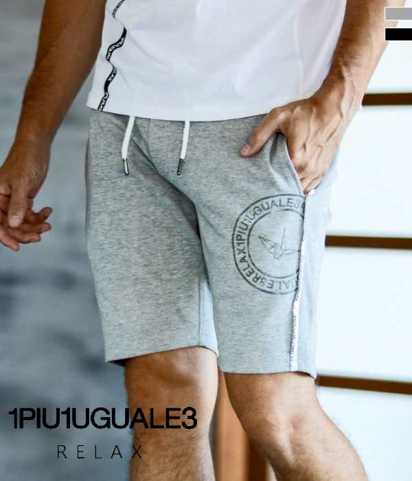 セール】【当店独占販売】 1PIU1UGUALE3 RELAX 刺繍ロゴ 半袖T