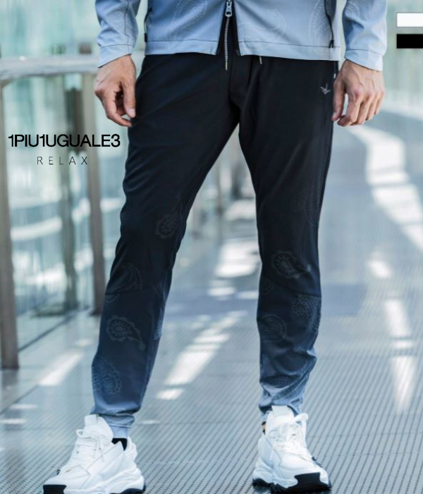 1PIU1UGUALE3 RELAX ウノピゥウノウグァーレトレ リラックス グラデーションパンツ メンズ ストレッチ スポーツ ランニング ウォーキング トレーニング ジム