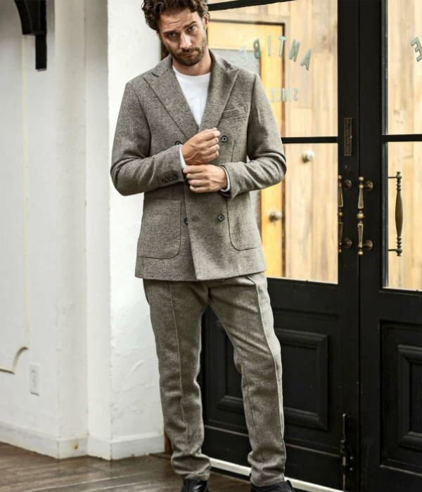 1PIU1UGUALE3 RELAX ウノピゥウノウグァーレトレ リラックス クラシックダブルジャケット メンズ テーラード スーツ 秋冬 きれいめ ブランドの通販は