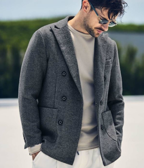 1PIU1UGUALE3 RELAX ウノピゥウノウグァーレトレ リラックス クラシックダブルジャケット メンズ テーラード スーツ 秋冬 きれいめ ブランドの通販は