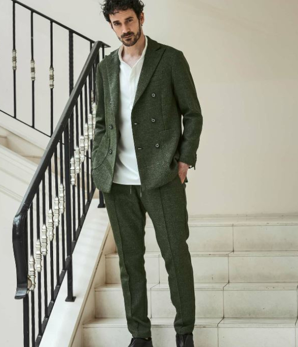 1PIU1UGUALE3 RELAX ウノピゥウノウグァーレトレ リラックス クラシックダブルジャケット メンズ テーラード スーツ 秋冬 きれいめ ブランドの通販は