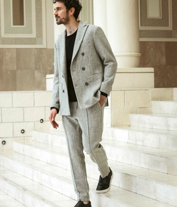 1PIU1UGUALE3 RELAX ウノピゥウノウグァーレトレ リラックス クラシックダブルジャケット メンズ テーラード スーツ 秋冬 きれいめ ブランドの通販は