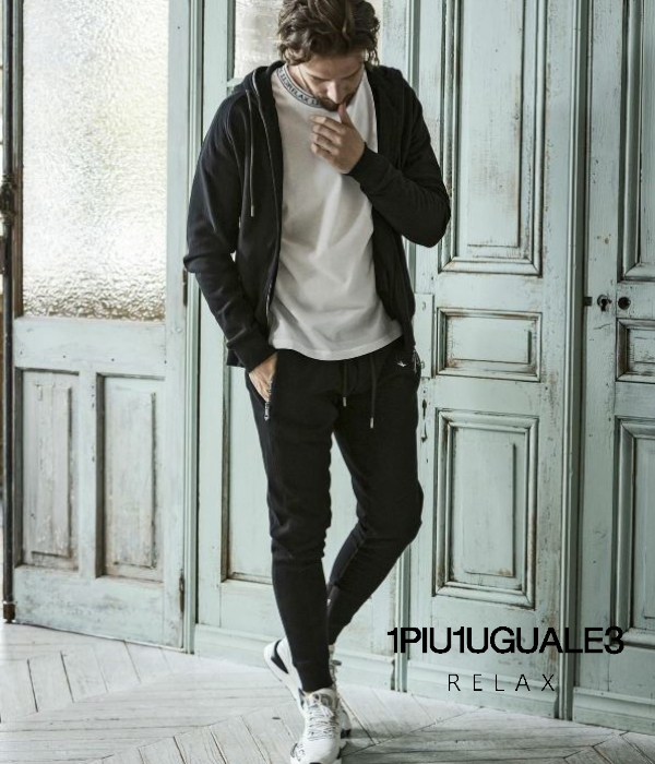 美品 1piu1uguale3 スウェット 上下セットアップ M 送料無料 1PIU1UGUALE3 RELAX ウノピゥウノウグァーレトレ リラックス