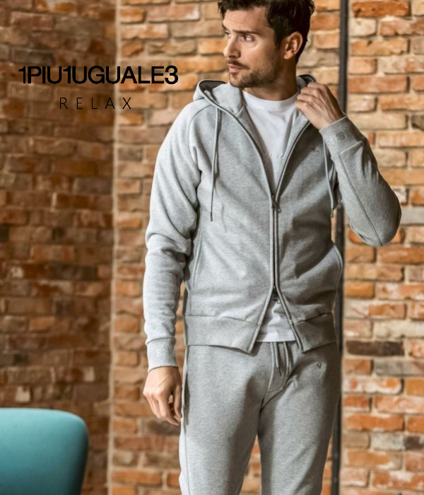 ウノピゥウノリラックス　セットアップ上下セット 1PIU1UGUALE3 RELAX ウノピゥウノウグァーレトレ リラックス