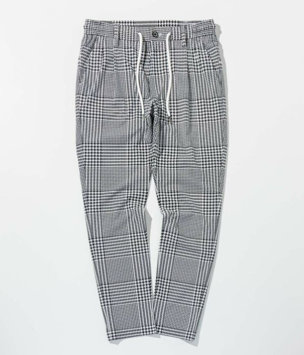 1PIU1UGUALE3 RELAX ウノピゥウノウグァーレトレ リラックス 接触冷感 セットアップ メンズ シングル スーツ 上下セット 大人 きれいめ チェック_7