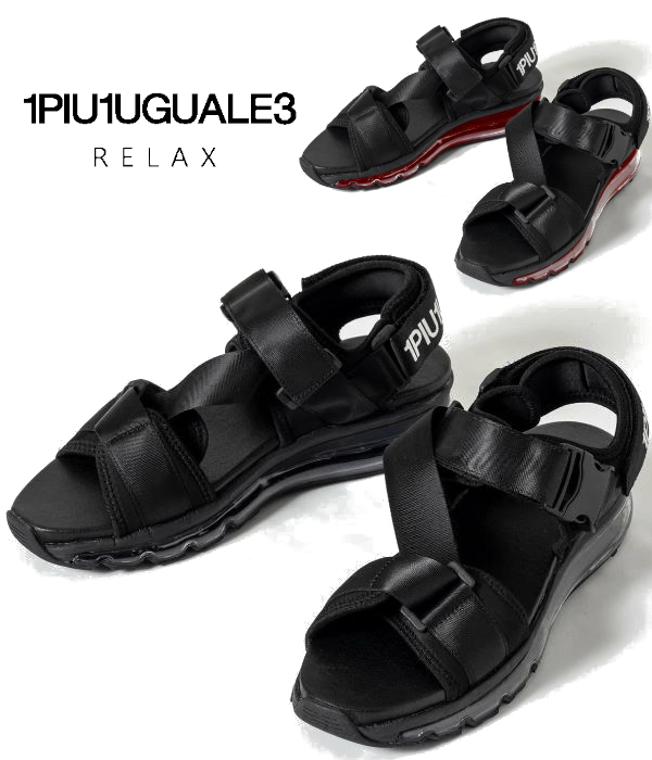 1PIU1UGUALE3 RELAX ウノピゥウノウグァーレトレ リラックス エアーソールサンダル メンズ 男性 シューズ カジュアル スポーツ レジャー プール 海 ブランド