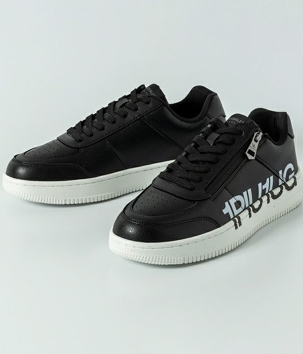 1PIU1UGUALE3 RELAX ウノピゥウノウグァーレトレ リラックス ロゴソールジップスニーカー メンズ 男性 シューズ 靴 ローカット カジュアル きれいめの通販は