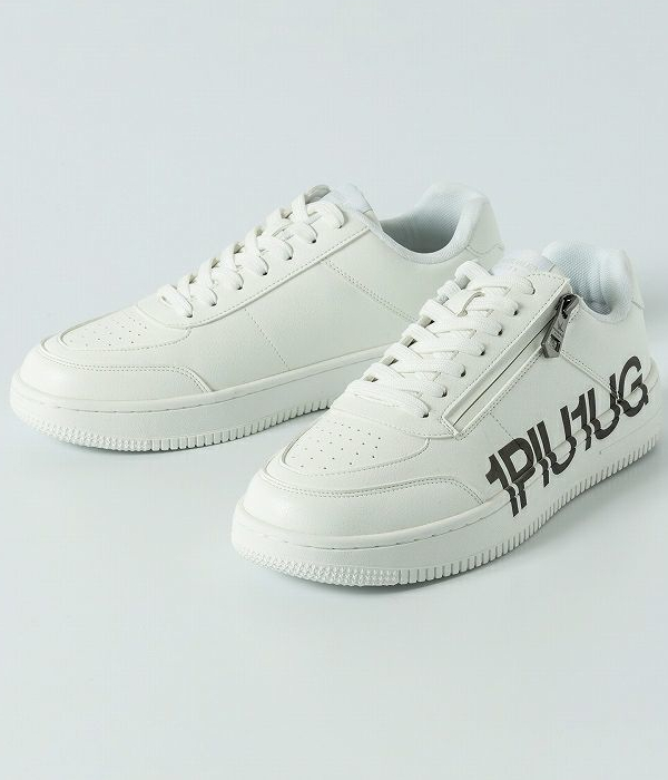 1PIU1UGUALE3 RELAX ウノピゥウノウグァーレトレ リラックス ロゴソールジップスニーカー メンズ 男性 シューズ 靴 ローカット カジュアル きれいめの通販は