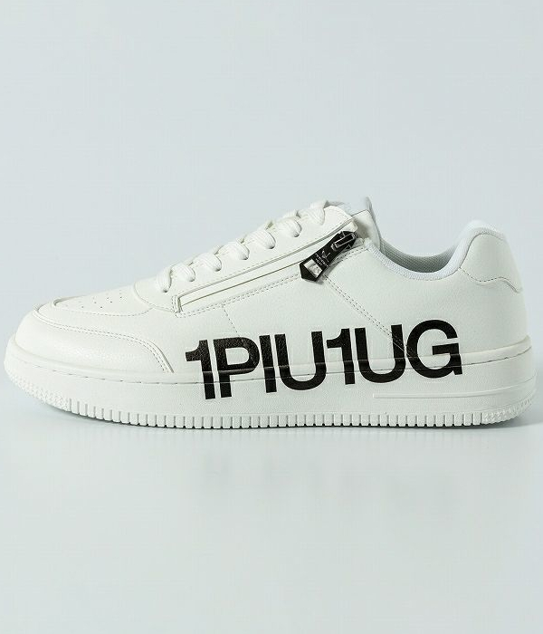 1PIU1UGUALE3 RELAX ウノピゥウノウグァーレトレ リラックス ロゴソールジップスニーカー メンズ 男性 シューズ 靴 ローカット カジュアル きれいめの通販は