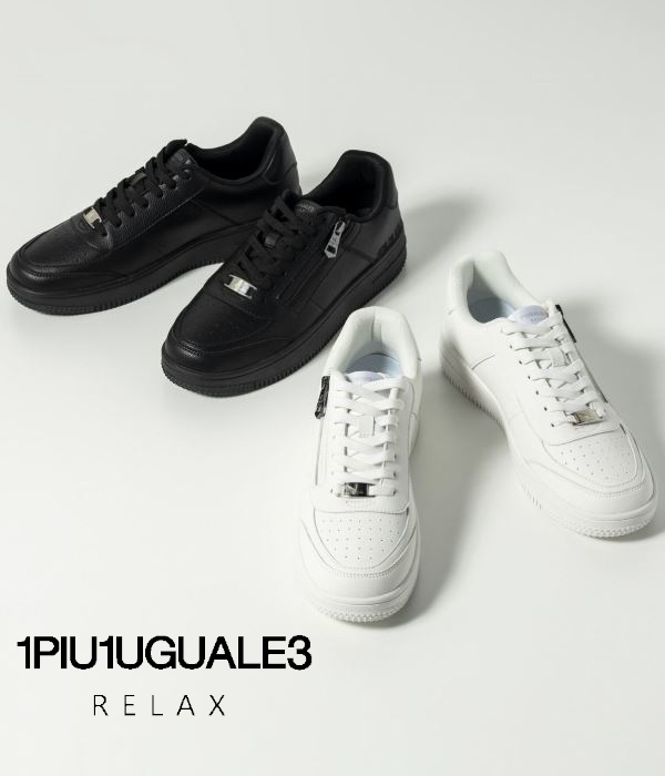 1PIU1UGUALE3 RELAX ウノピゥウノウグァーレトレ リラックス ミニロゴロースニーカー メンズ 靴 カジュアル スポーツ シューズ 男性