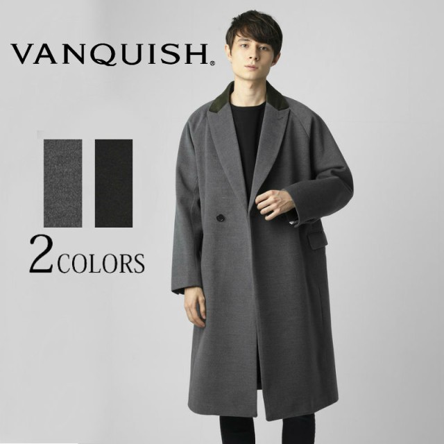 Vanquish ヴァンキッシュ Over Sized Double Chester Coat チェスターコート ロングコート ダブル メンズ オーバーサイズ ルーズ シンプの通販はau Pay マーケット ｕｐｐｅｒ ｇａｔｅ