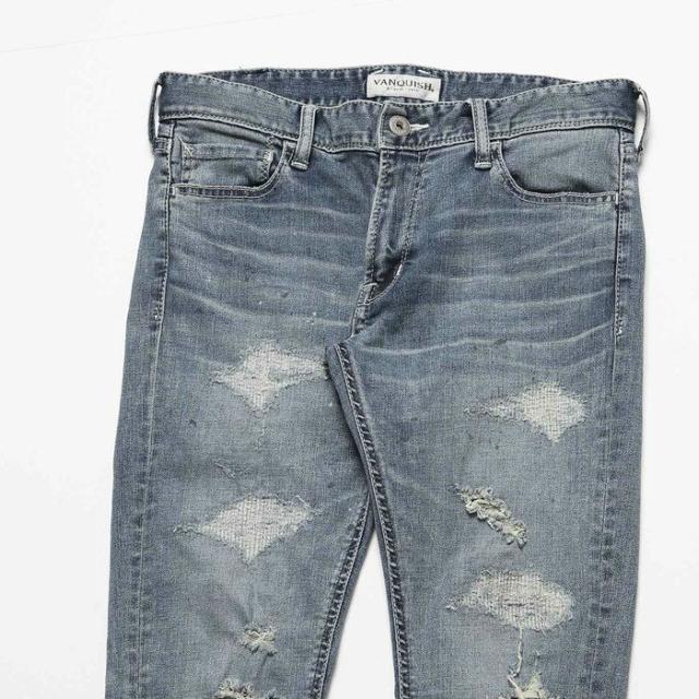 ヴァンキッシュ Vanquish ニークラッシュリメイクストレッチスキニーデニム スキニーパンツ ジーンズ 国産 日本製の通販はau Pay マーケット ｕｐｐｅｒ ｇａｔｅ
