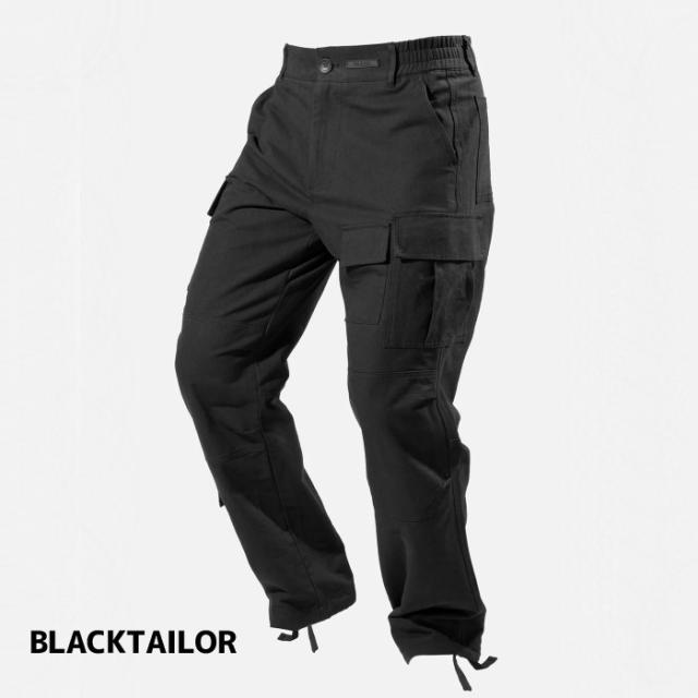 BLACKTAILOR ブラックテイラー W1 CARGO BLACK ストリート ヒップホップ カジュアル ミリタリー カーゴパンツの通販は 11,000円