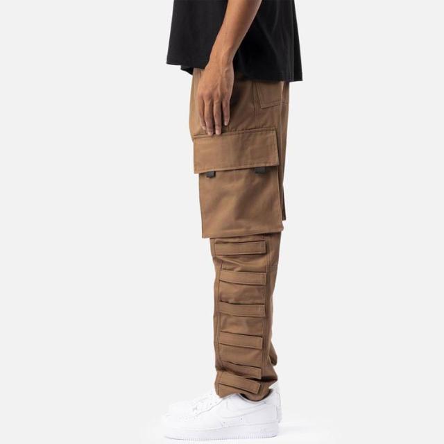 BLACKTAILOR ブラックテイラー X3 CARGO ＢＲＯＷＮ メンズ カーゴパンツ ジョガーパンツ メンズファッション パンツ おしゃれ ストリート 伸縮性_1