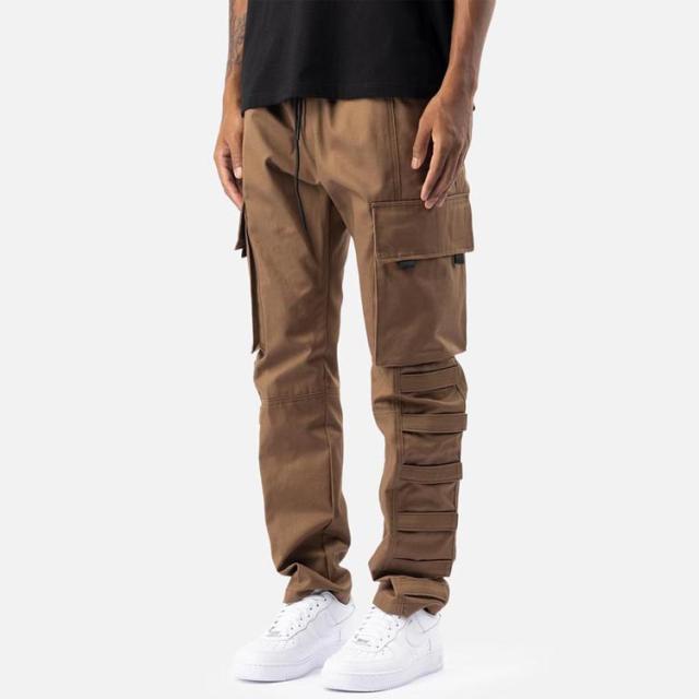 BLACKTAILOR ブラックテイラー X3 CARGO ＢＲＯＷＮ メンズ カーゴパンツ ジョガーパンツ メンズファッション パンツ おしゃれ ストリート 伸縮性_3