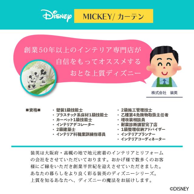 格安即決 ディズニー カーテン ワイルドフラワー 100x178cm ミッキー おしゃれ 和風 北欧 日本製 カフェ風 送料無料 送料込 Disney 春バーゲン 特別送料無料 Btygravelmart Ca