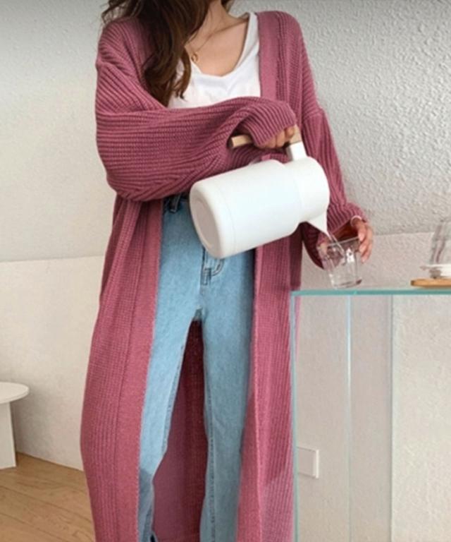 新作 ロングカーディガン レディース 秋 冬 春 ニット 厚手 トップス アウター 長袖 羽織り 上着 防寒 あったか コーディガン コート ウォッシャブルニット 洗えるニット おうちで洗える 家で洗える 新作 ロングカーディガン レディース 秋 冬 春 ニット 厚手 トップス