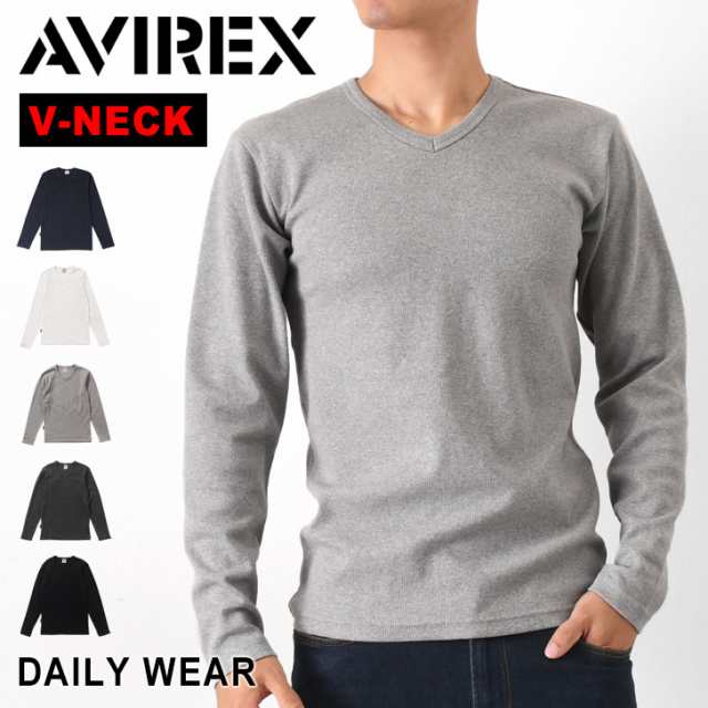高品質の激安 アヴィレックスのロンTシャツ AVIREXの長袖カットソー
