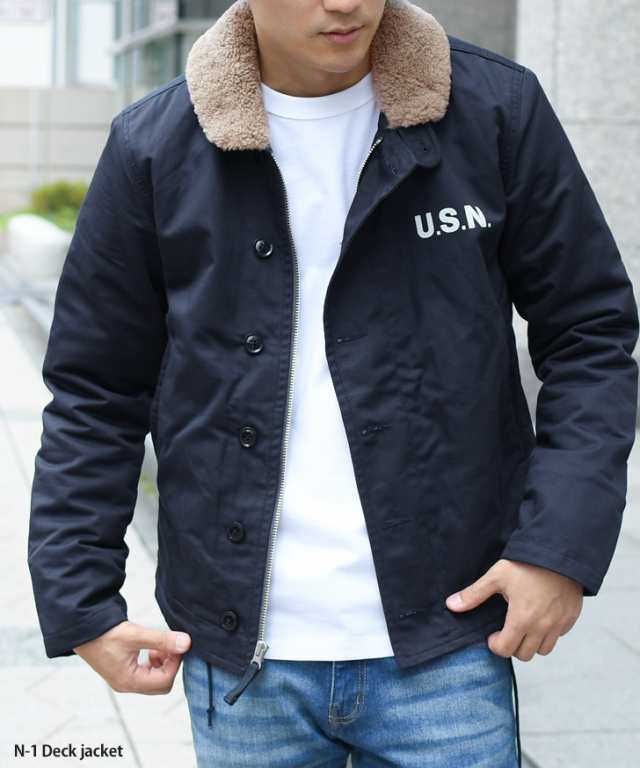 新作 AVIREX アヴィレックス デッキジャケット N-1 PLANE JACKET ...