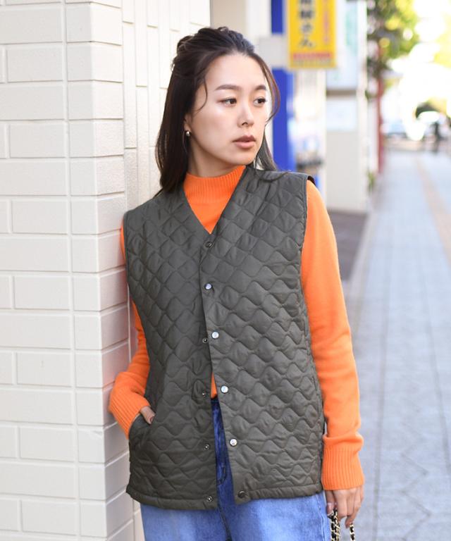 ベスト 防寒ベスト レディース コットンベスト 中綿入 お年寄り 婦人服 Vネック インナーベスト 中年 無袖 あったか 軽い 極暖 撥水 Amazon | [GUREITOJP] ニットベスト レディース ベスト Vネック