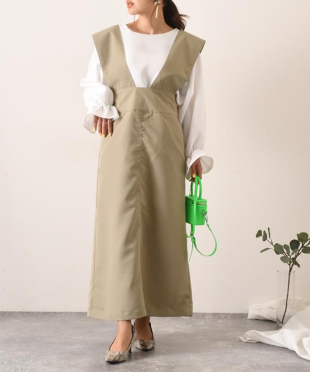 ☘️春夏だね☘️ジャンパースカート ♡HiROMITHiSTLE♡新品 新作 ジャンパースカート レディース ロング ワンピース 春 夏