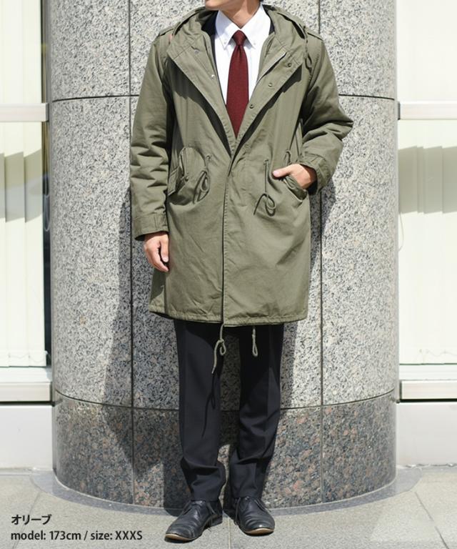 ヒューストン HOUSTON モッズコート M-51パーカー 青島コート M-51パーカ メンズ 冬 青島モデル ミリタリージャケット コート アウター ジャンパー 大きいサイズ ブランド 40代 50代 60代 30代 20代 踊る大捜査線 青島俊作_3