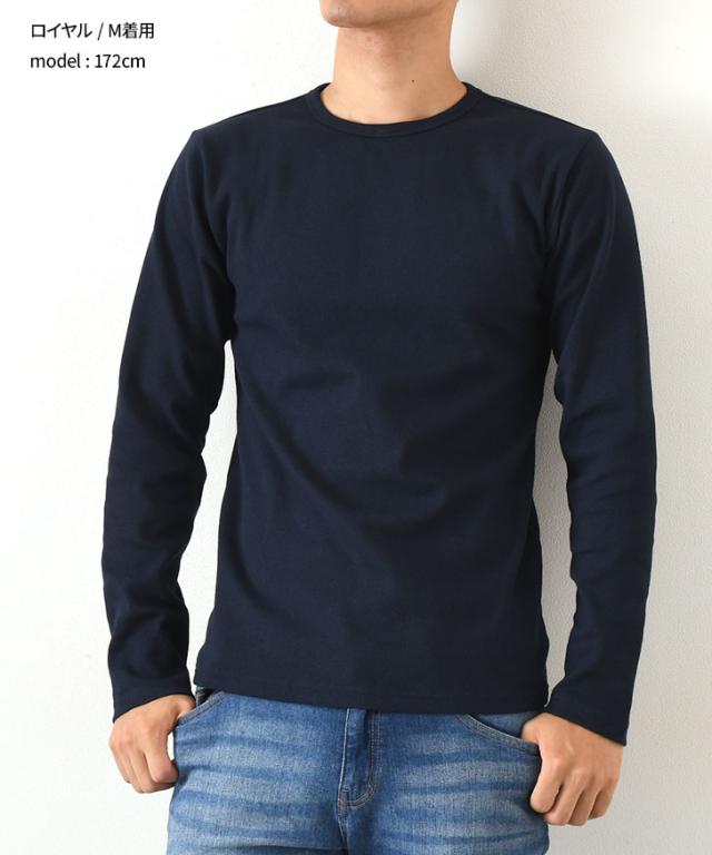 AVIREX アヴィレックス クルーネック 長袖 Tシャツ ロンT 黒M