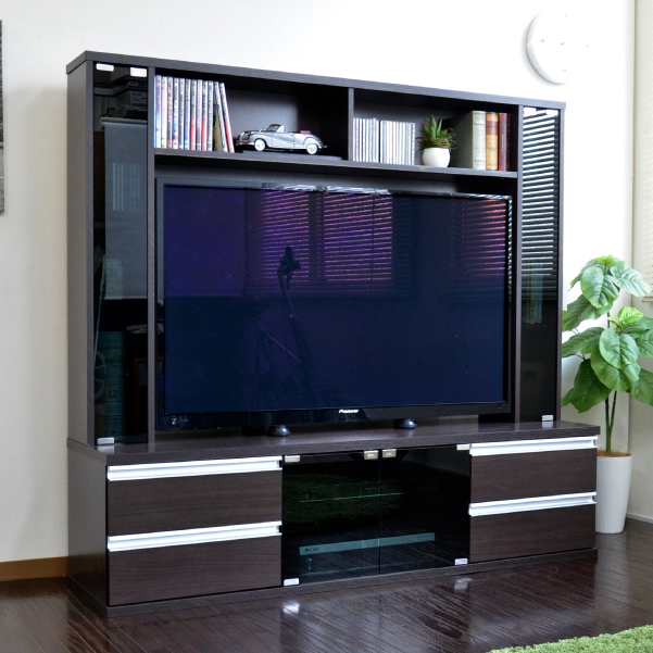 ゲリラセール 50インチ対応 135幅 テレビ台 ダークブラウン 激安通販専門店