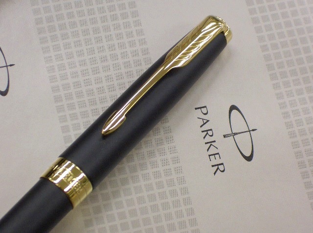 PARKER 万年筆 18K ボールペン シャーペン 3点 ケース付 PARKER（パーカー） ボールペン 名入れ IM CT ペンケース付き ギフト