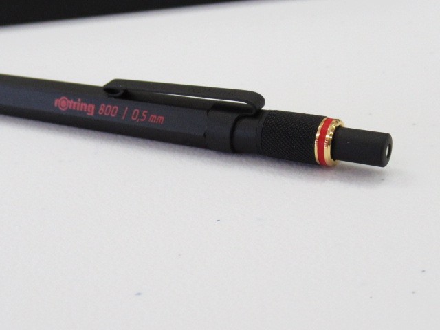 ロットリング シャープペンシル 800 黒 8800円 0.5mm メカニカル