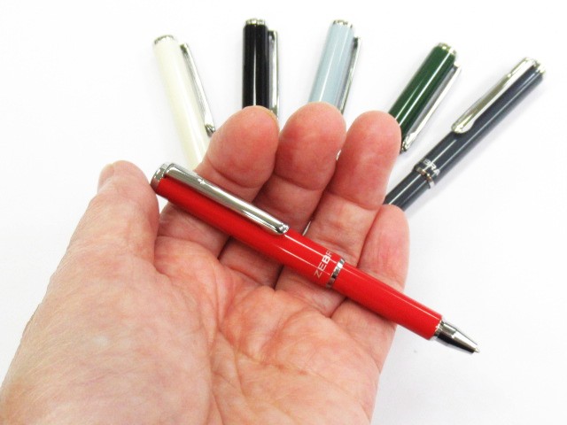 数量限定 ゼブラボールペン 伸縮 スライド式 SL-F1 mini アースカラー