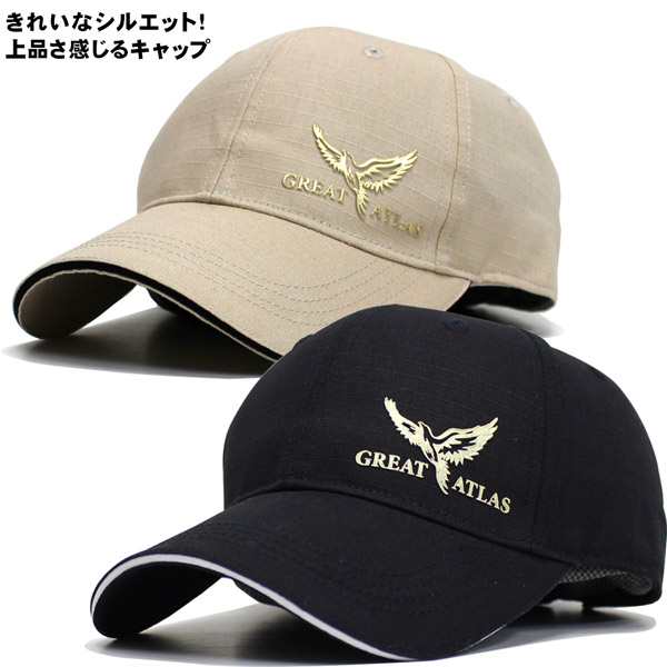 コットンキャップ アトラス ゴルフキャップ 帽子 メンズ レディース Cap カーブキャップ 春 夏 野球帽 の通販はau Pay マーケット 帽子屋 ミッサモーレ