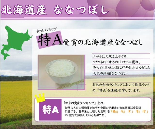令和7年産 無洗米  北海道産ななつぼし5kg と 新潟県産コシヒカリ5kg の計10kgの組合せセット 【送料無料 [翌日配送]/北海道沖縄は別途送料760円】_5