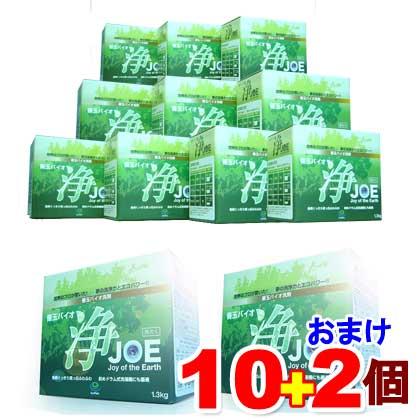 送料無料】【徳○用セット】善玉バイオ洗剤浄（JOE） 1.3Kg×12個セット  