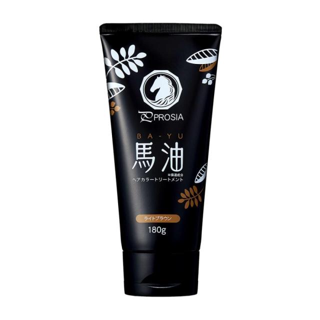 正規品】馬油ヘアカラートリートメント ナチュラルブラック/ダーク