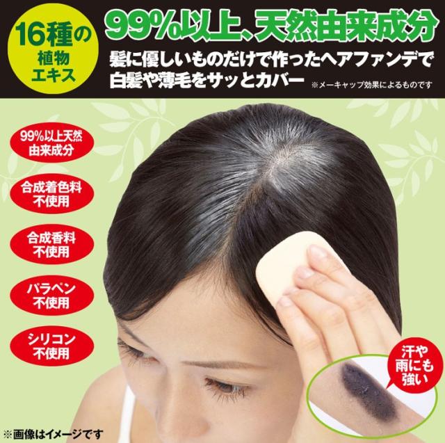 ボタニカル ヘアファンデーション 薄毛隠し 白髪隠し 髪用ファンデーション 生え際 白髪かくし ファンデーションの通販はau Pay マーケット キレイサプリ